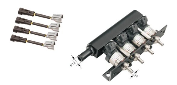 Dujų purkštukai HANA H2000 Dujų purkštukai HANA H2000